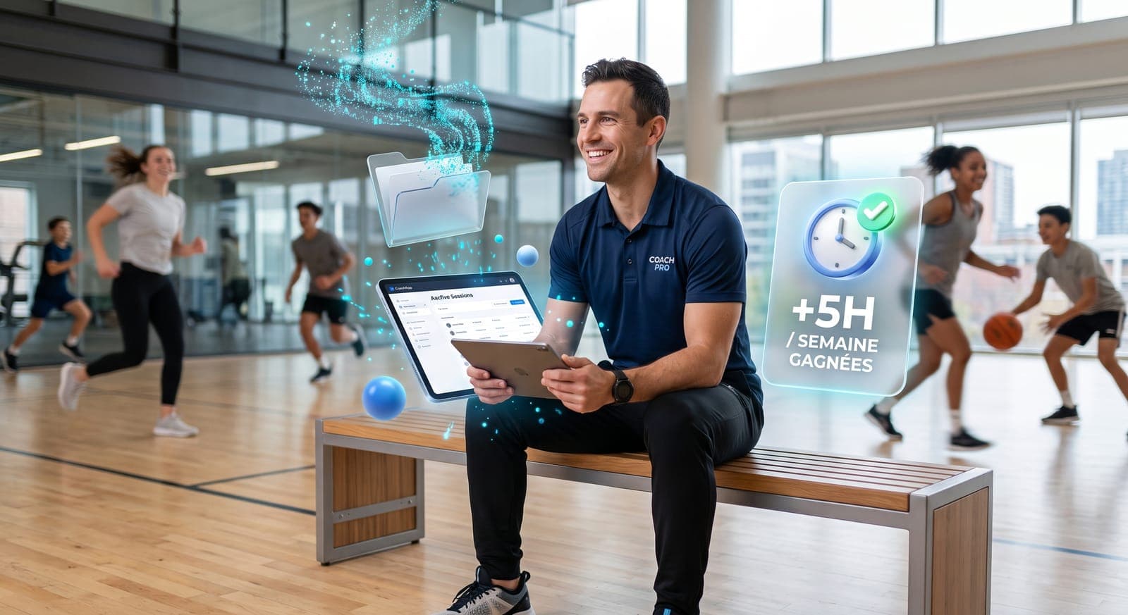 Gain de temps administratif et zero paperasse pour coachs et clubs sportifs